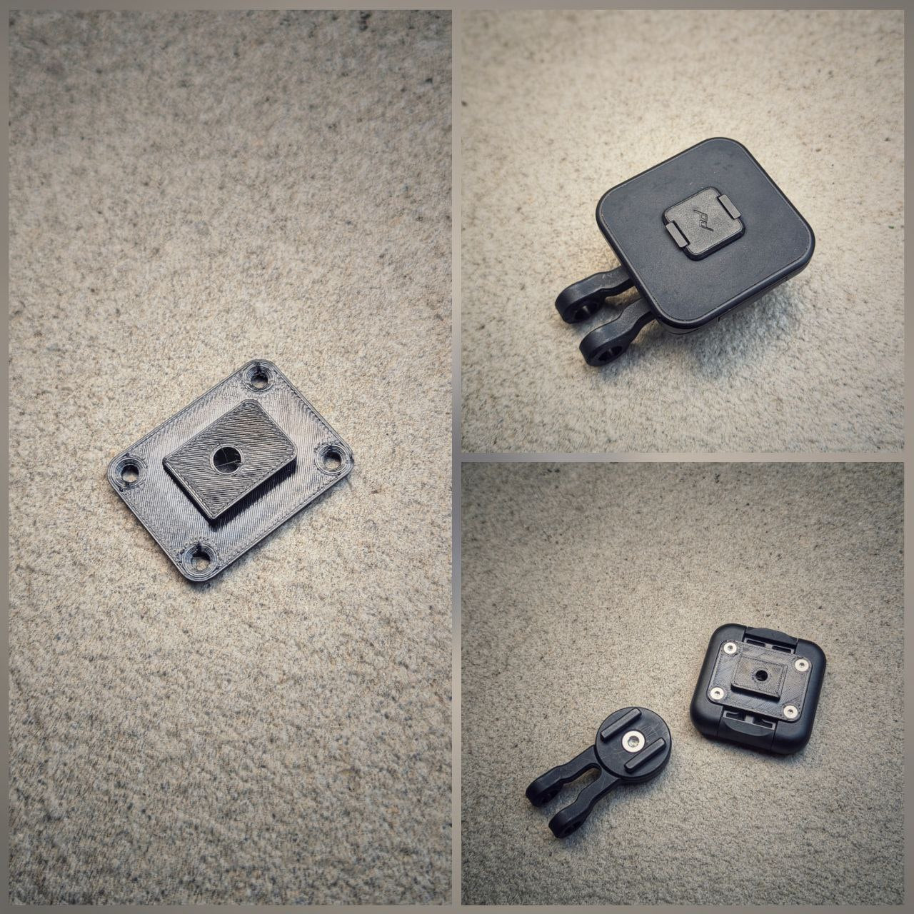 SP Connect adapter for Peak Design / Quadlock / Mouse / Bike computers