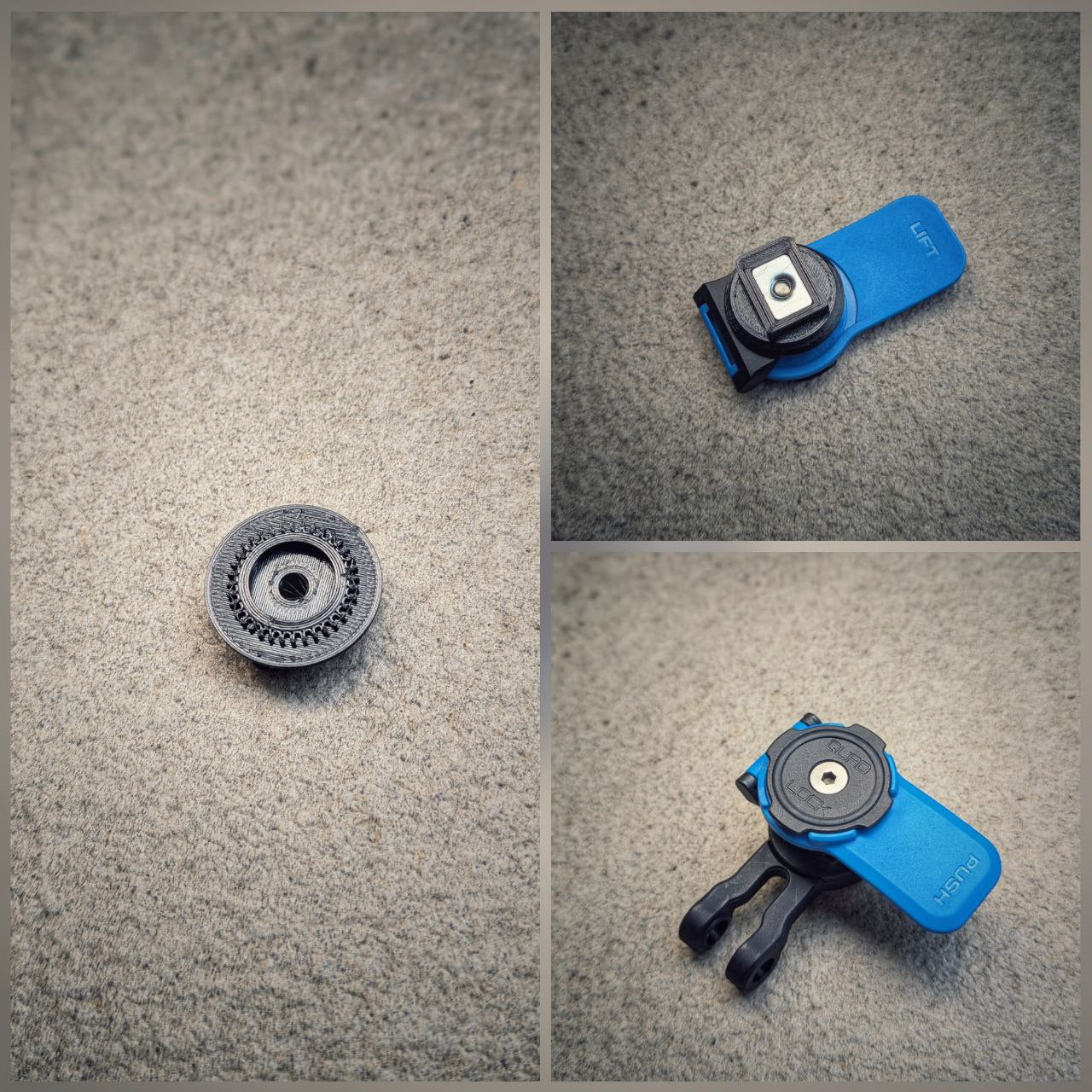 SP Connect adapter for Peak Design / Quadlock / Mouse / Bike computers