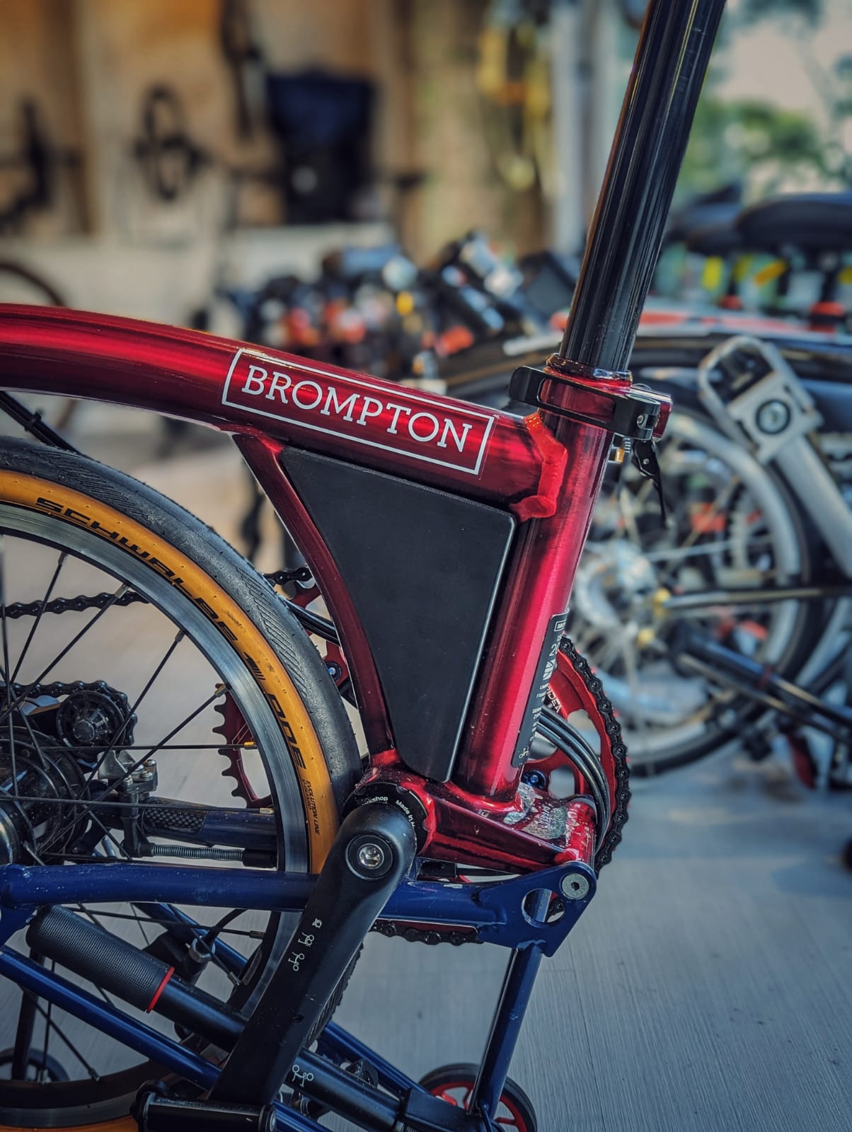 Aero Triangle Pouch for Brompton Bag