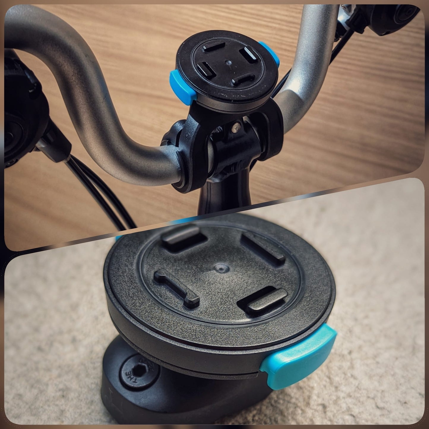 Brompton Quad Lock to Mous Intralock Insert