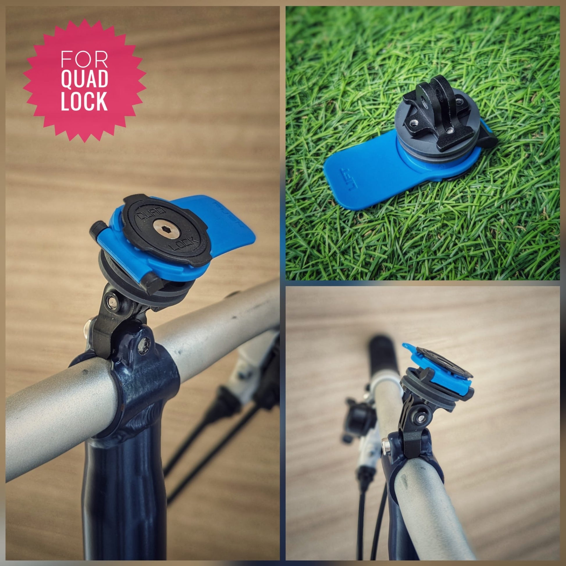 Adjustable Stem Adapter for Quad Lock