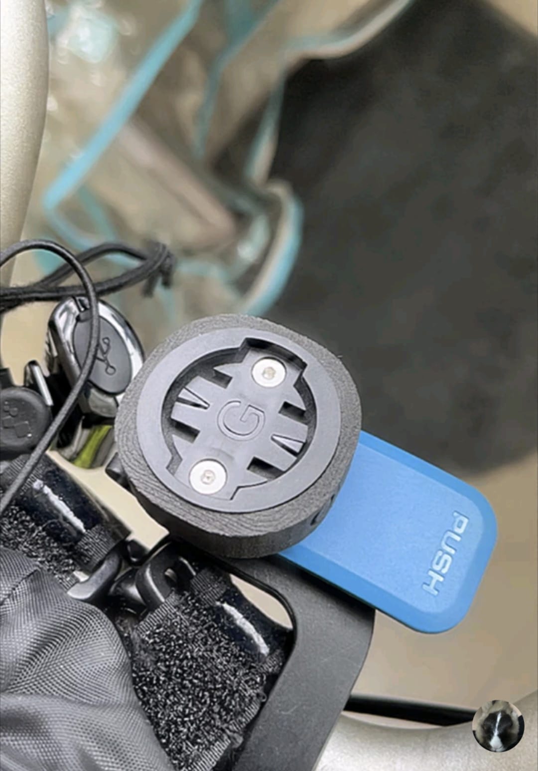 Quadlock to Garmin / Bryton / Wahoo Adapter