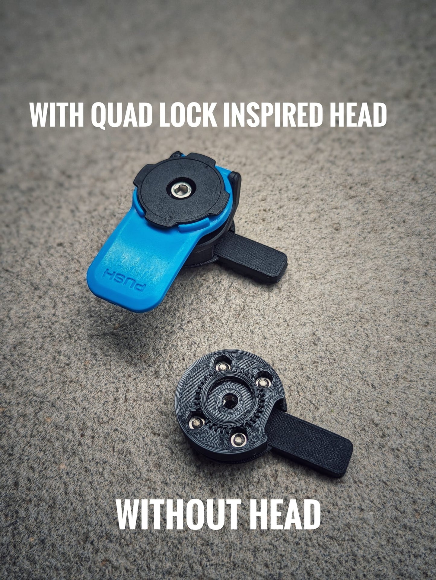 Garmin to Quad Lock / Peak Design / Mous Intralock adapter