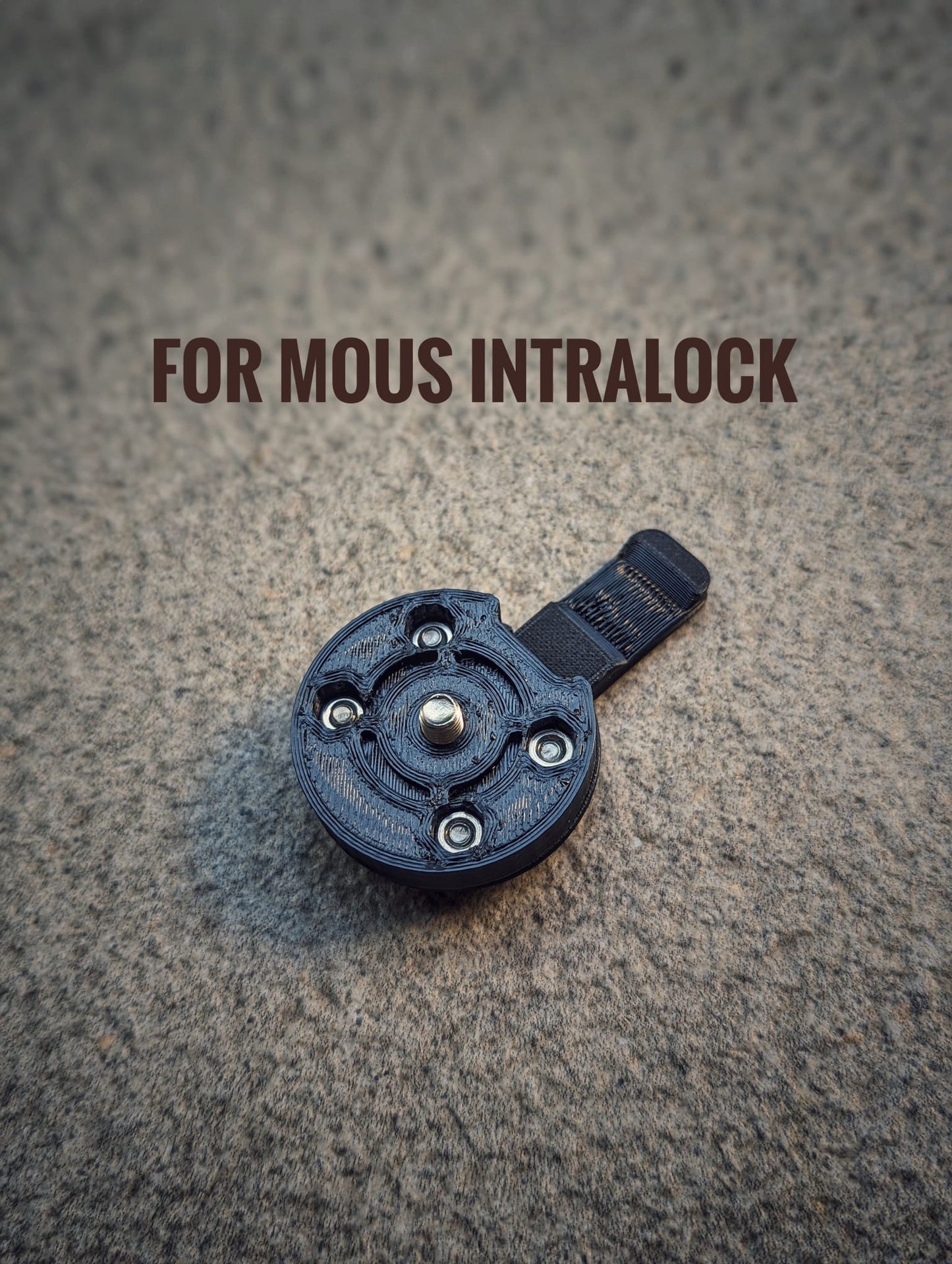 Garmin to Quad Lock / Peak Design / Mous Intralock adapter