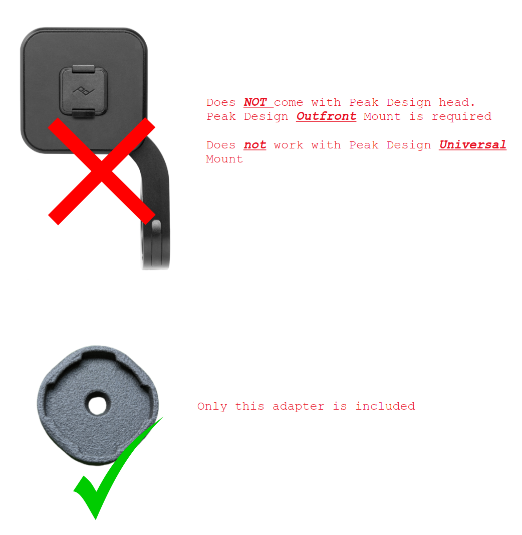Peak Design to Quadlock Adapter
