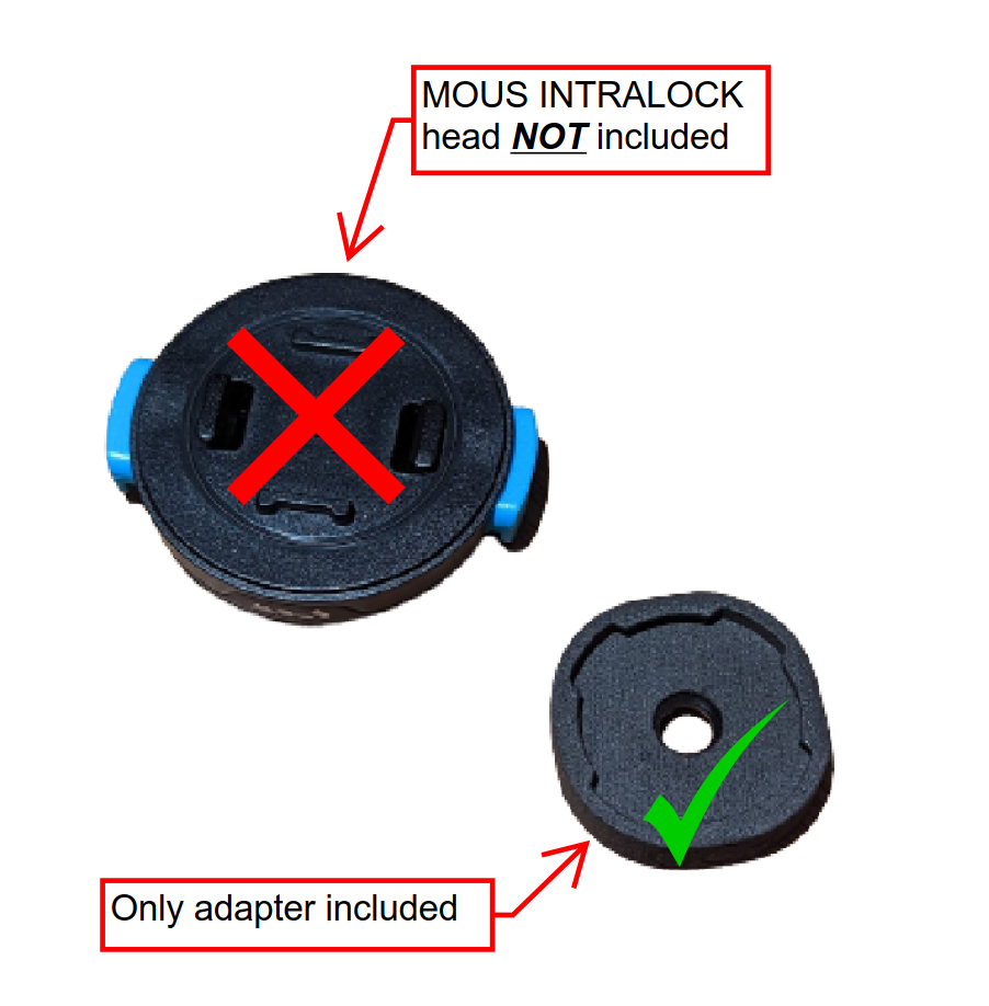 Mous Intralock to Quadlock Adapter
