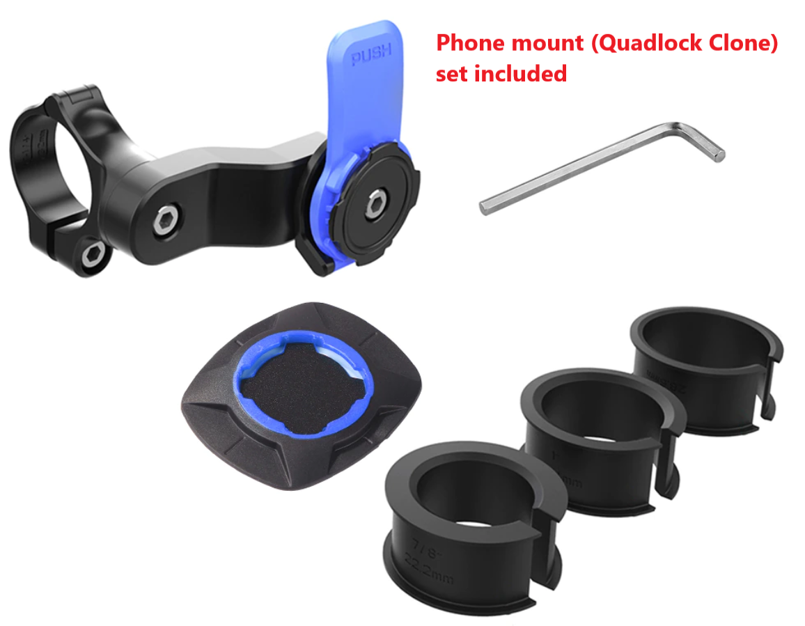 Premium Bridge Extender for Brompton Bicycle Type M/H Handlebar - T2