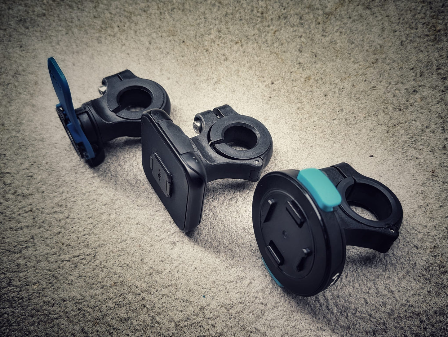 Bar Clamp for Quadlock / Peak Design / Mous Intralock / SP Connect / SPC+ / Fidlock / Bike Computers / GoPro heads