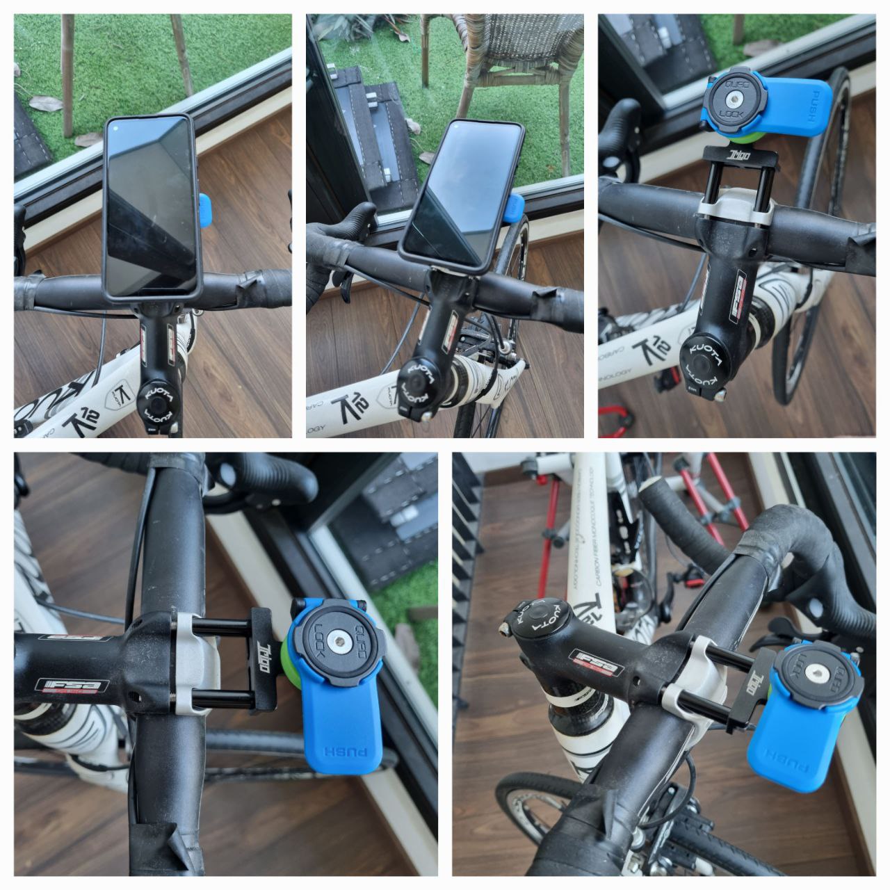 Quad Lock Insert Adapter for Garmin / Wahoo / Bryton / XOSS Mounts