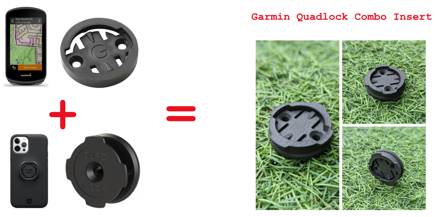 For Quad lock Garmin Combo Insert -T1