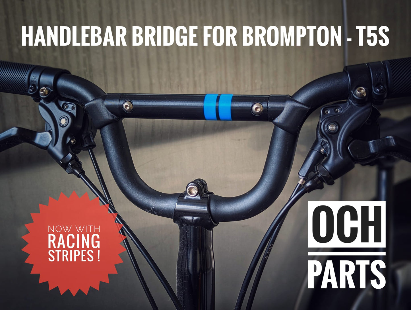 Bridge Extender for Brompton Bicycle Type M/H Handlebar - T1