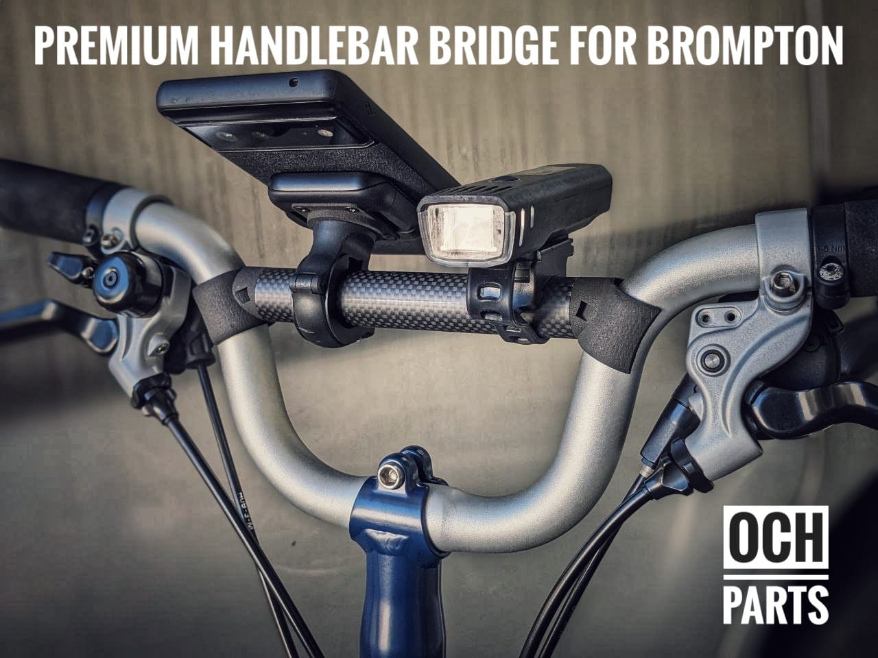 Premium Bridge Extender for Brompton Bicycle Type M/H Handlebar - T5
