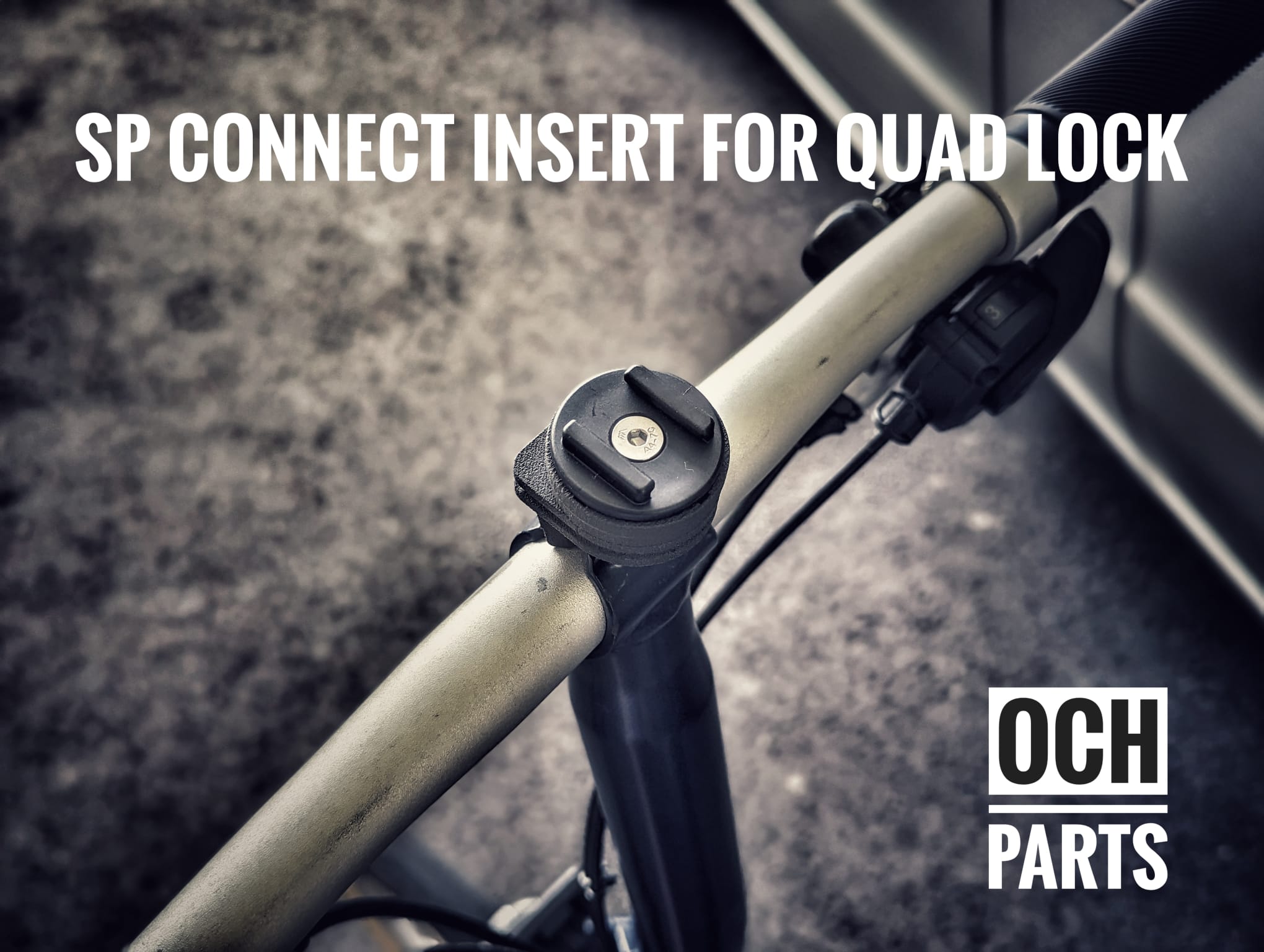 Brompton Quad Lock to SP Connect Insert | OCH Parts