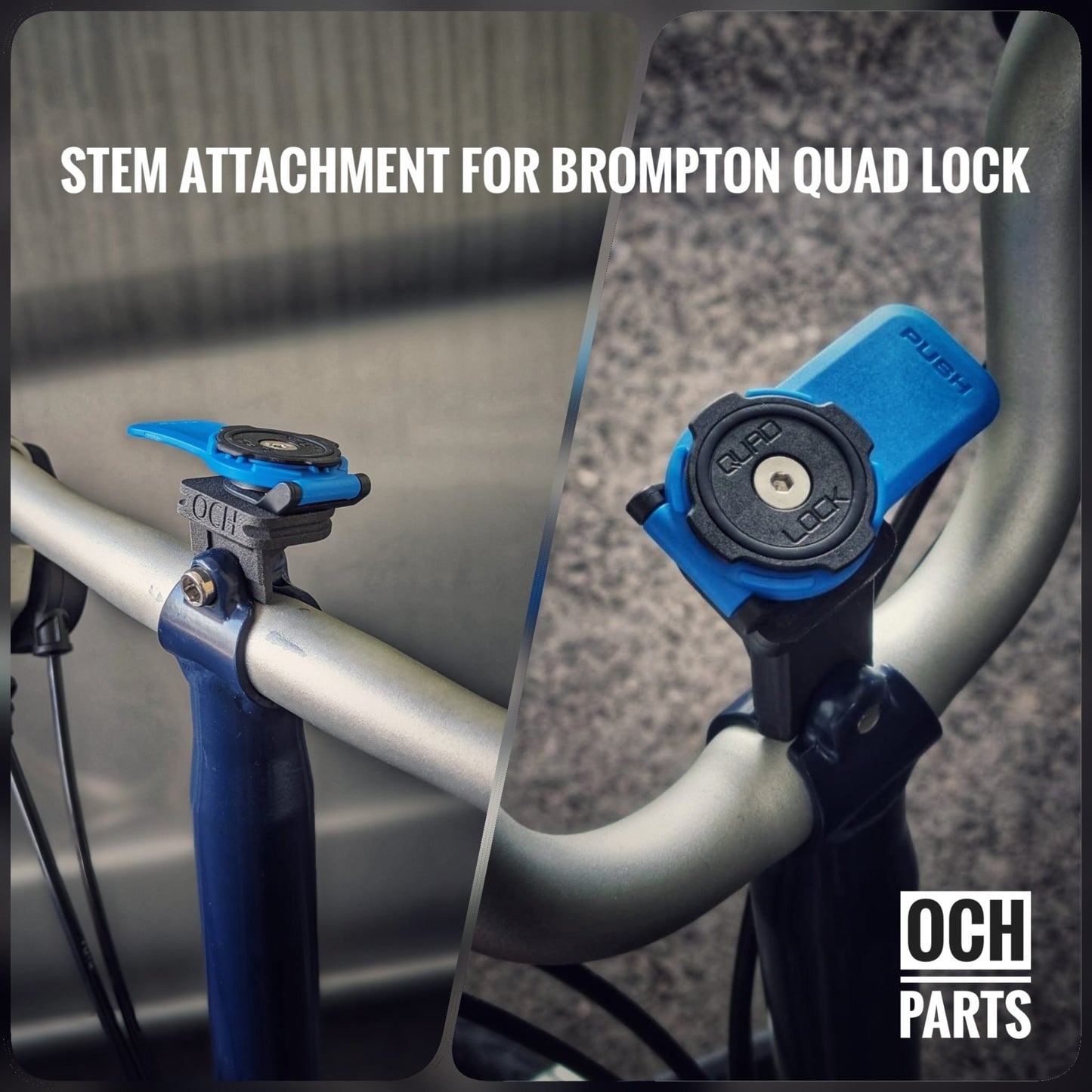 Brompton Stem Adapter for Quadlock