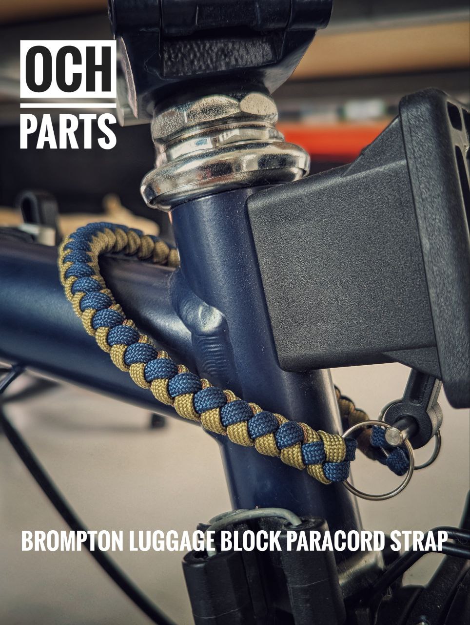 Paracord Brompton Luggage Block Strap