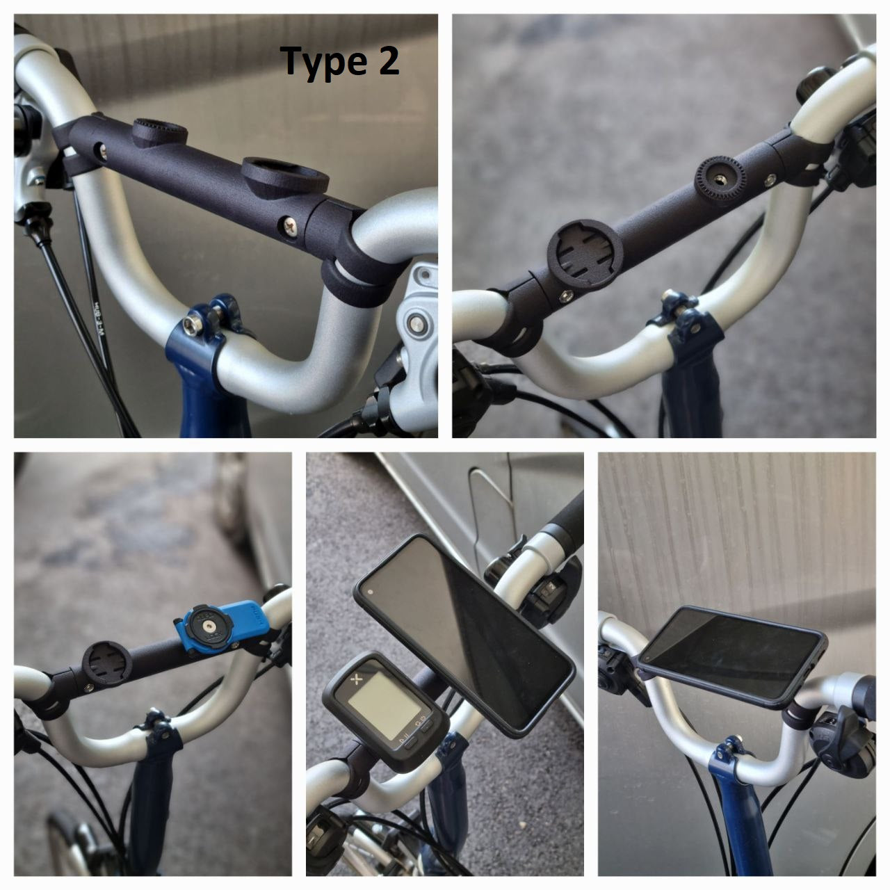 Premium Bridge Extender for Brompton Bicycle Type M/H Handlebar - T2
